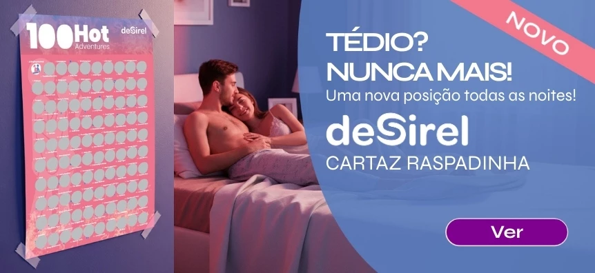 Desirel - Jogo de pôster raspável com 100 posições sexuais | Sex Shop Portugal Desirel.pt 