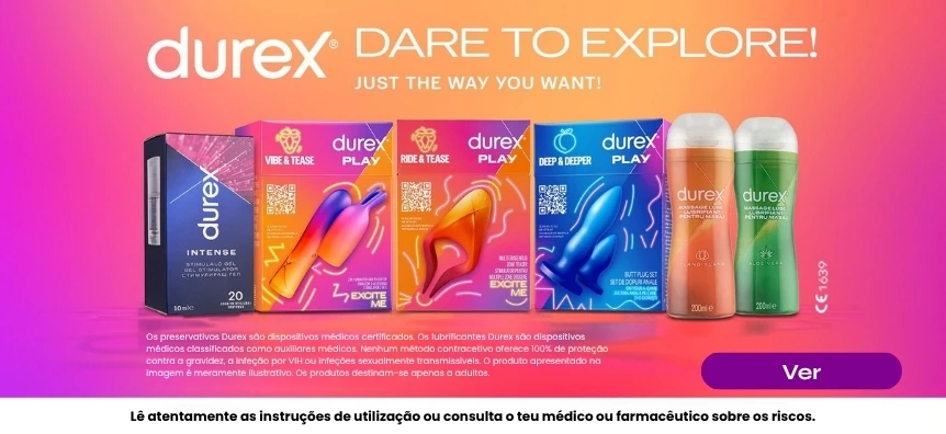 Maio é o mês da masturbação – descobre os produtos Durex | Sex Shop Portugal Desirel.pt