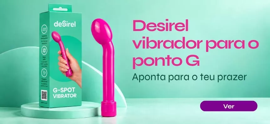 Novo vibrador curvo Desirel para o ponto G, para prazer direcionado | Sex Shop Portugal Desirel.pt