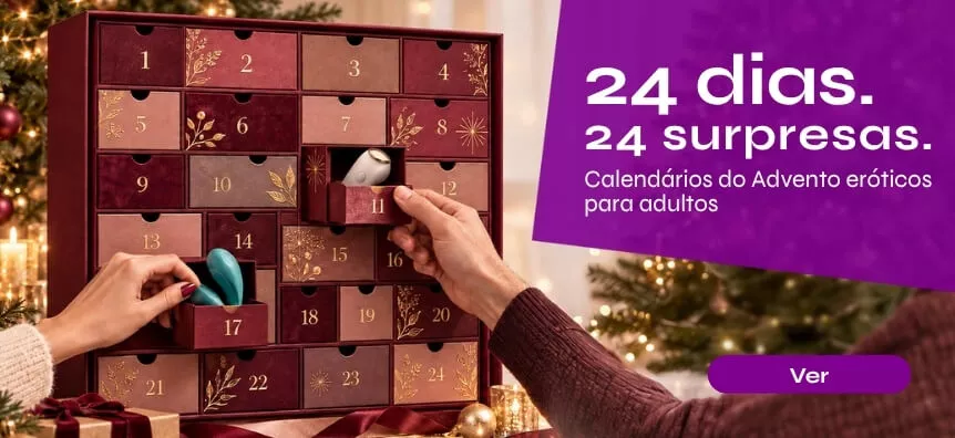 24 dias, 24 surpresas: calendários do Advento com brinquedos sexuais para adultos | Sex Shop Portugal Desirel.pt