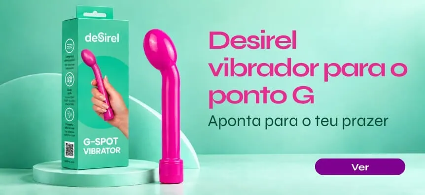 Novo vibrador curvo Desirel para o ponto G, para prazer direcionado | Sex Shop Portugal Desirel.pt