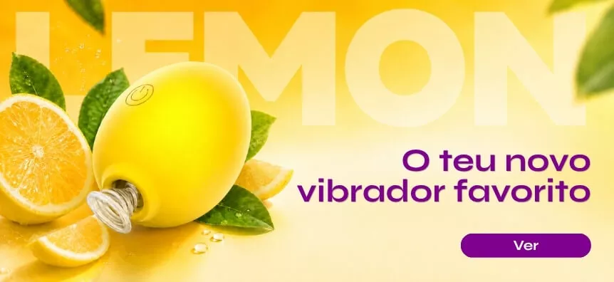 Engily Ross Lemon - estimulador de clitóris com ondas de ar em forma de limão | Sex Shop Portugal Desirel.pt 