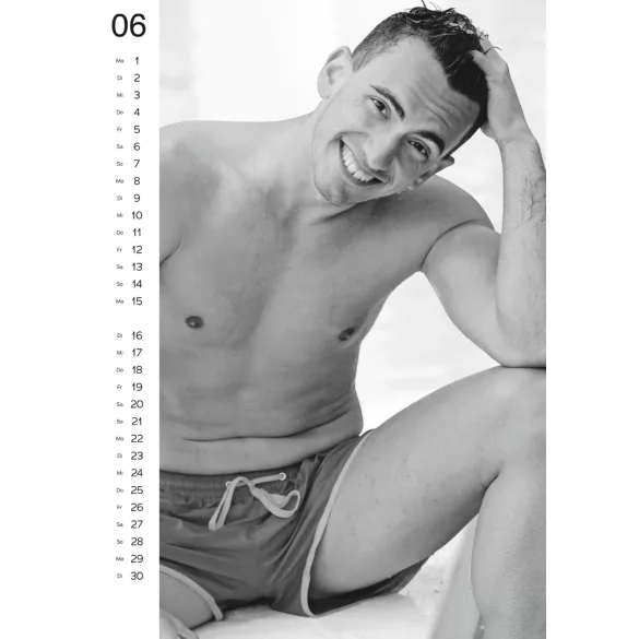 Calendário Masculino Nu - 2026