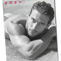 Homens 2027 - calendário de parede erótico (1 unid.)