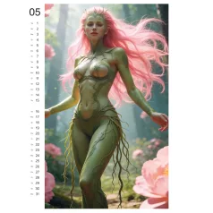 Wild Fantasy 2027 - calendário erótico de parede (1 unid.)