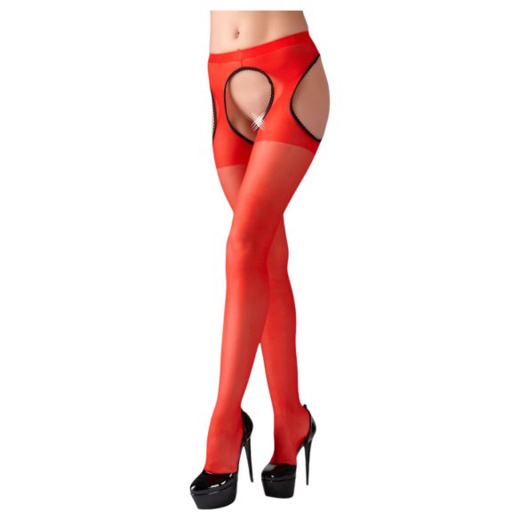 Cottelli - Meia Sensual Vermelha - L/XL