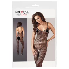 NO:XQSE - macacão de rede aberto (preto) - M/L