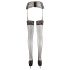 Cottelli - Meia-calça rendada (preta) - 3/L