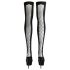 Cottelli - Meias sensuais (preto) - M/L