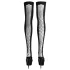 Cottelli - Meia 7/8 sexy - preta - M/L