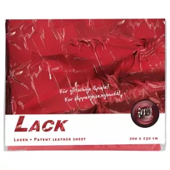 Fetiche - Lençol de vinil - 200x230 cm (vermelho)