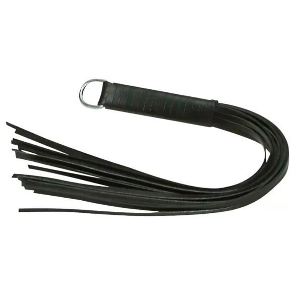 ZADO - chicote erótico - couro macio - preto