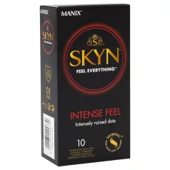  Manix SKYN Intense - preservativo sem látex com textura em relevo - 10 unid