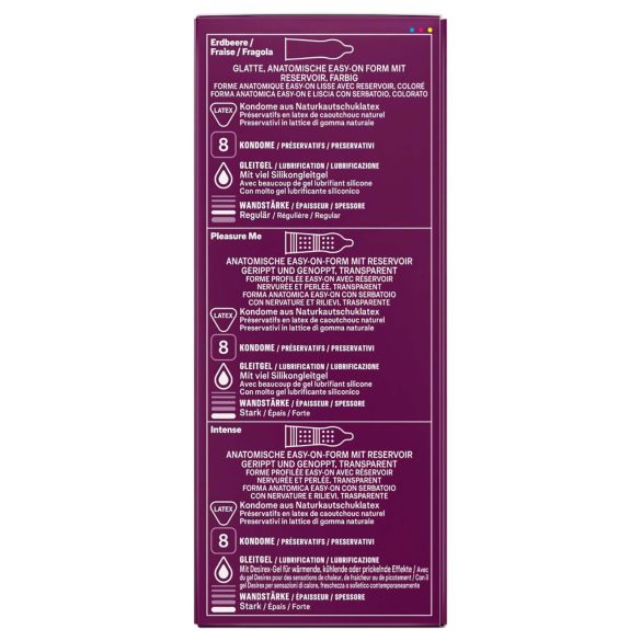 Durex Love Mix - preservativos sortidos - pacote com 40 unidades