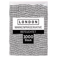 London - preservativo fino - caixa com 1000 unidades