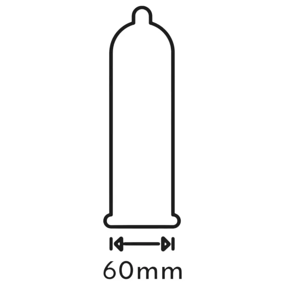Secura Beringela - preservativo extra grande - 60 mm (48 unid.)