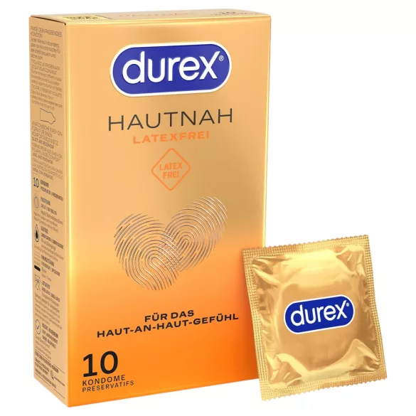 Durex Hautnah - preservativo sem látex - 10 unidades