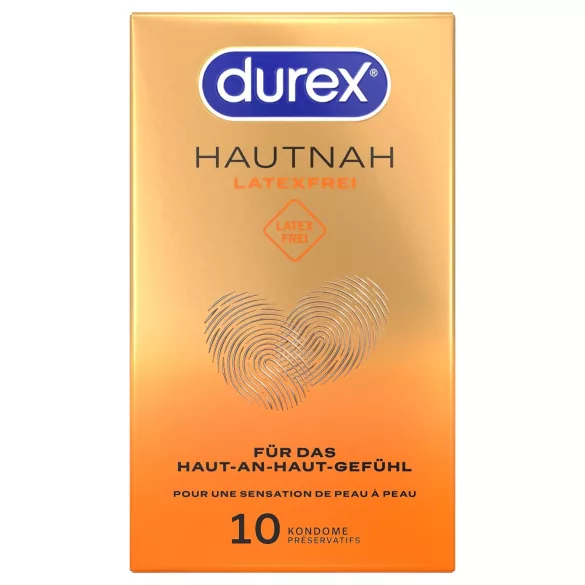 Durex Hautnah - preservativo sem látex - 10 unidades