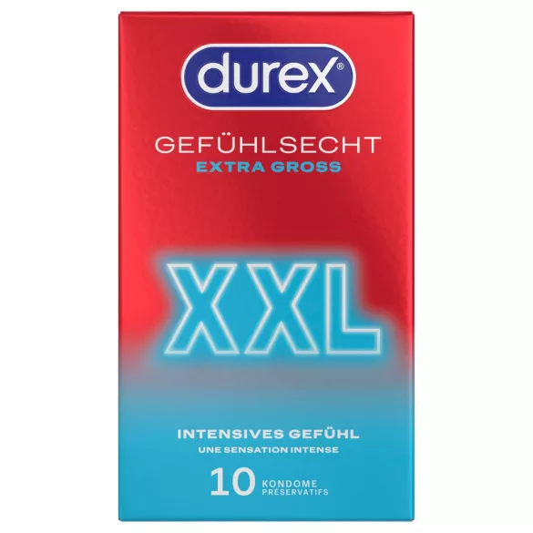 Durex - Preservativos XXL (10 unid.)