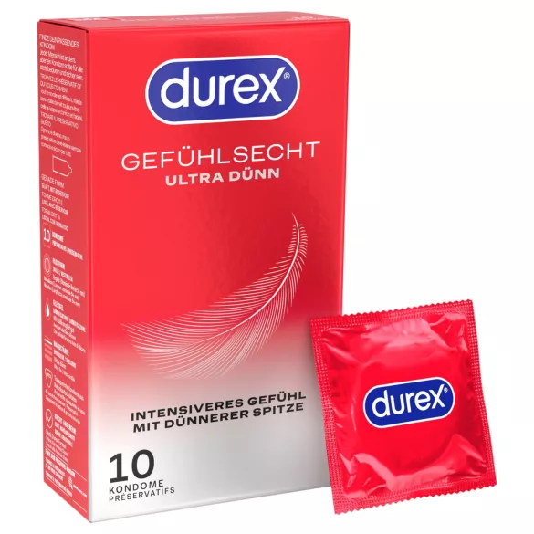 Durex - preservativo ultra fino (10 unid.)