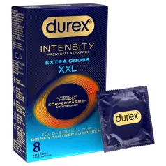 Durex Intensity XXL - preservativo sem látex - 8 unidades