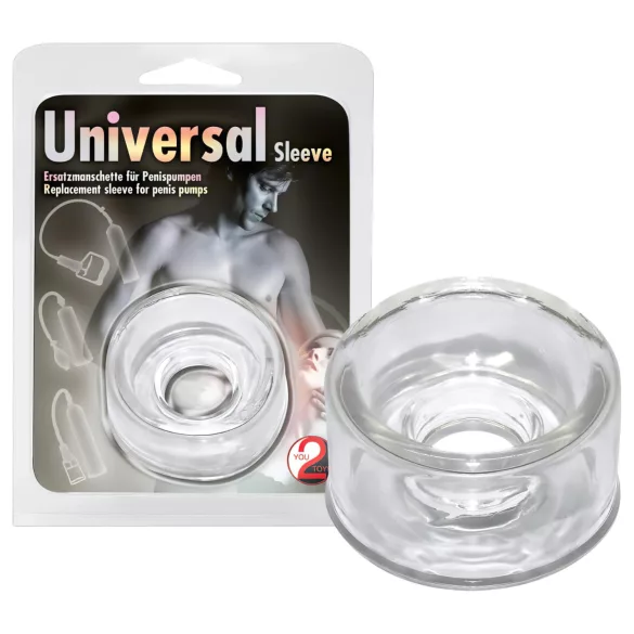 You2Toys - anel peniano de silicone - transparente