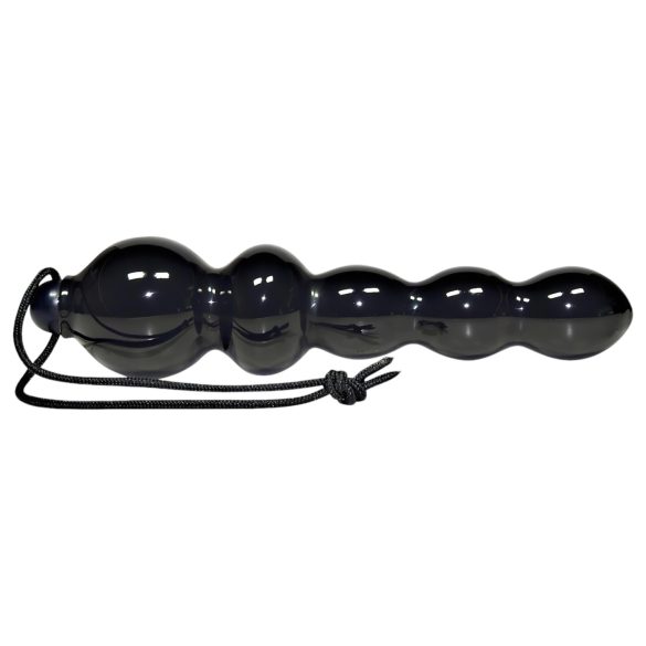 You2Toys Black Jack - dildo anal com pérolas (preto)