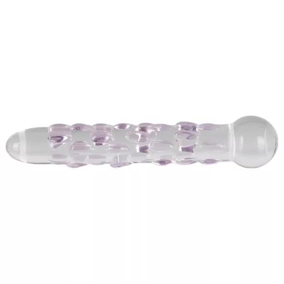 Icicles No. 7 - dildo de vidro com textura de pérolas
