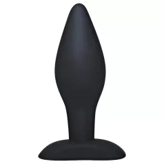Black Velvets - plug anal pequeno - silicone preto