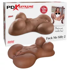   Pipedream Fuck Me Silly Sista - masturbador em forma de torso feminino castanho (5,7 kg)