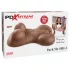 Pipedream Fuck Me Silly Sista - masturbador em forma de torso feminino castanho (5,7 kg)