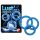 You2Toys - Trio de Anéis Penianos Lust - Azul