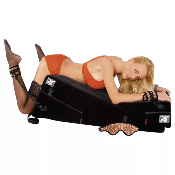 Liberator - almofada sexual com suporte - preto