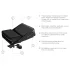 Liberator - almofada sexual com suporte - preto