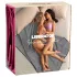 Liberator Fascinator Throw - manta impermeável para sexo - microfibra vermelha
