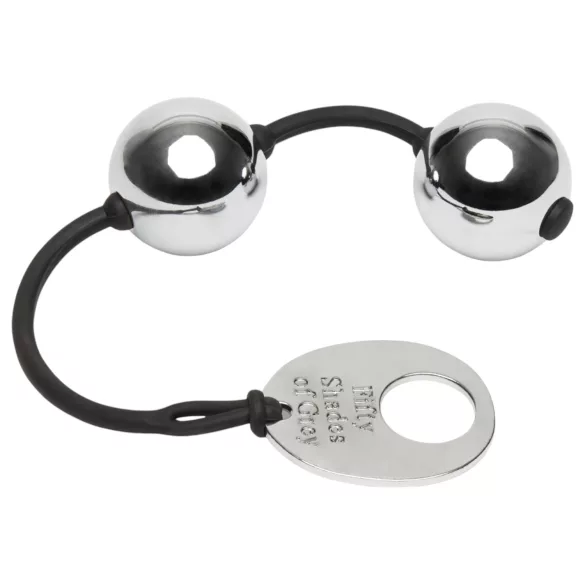 Fifty Shades of Grey - Bola vaginal - peso médio - metal cinza