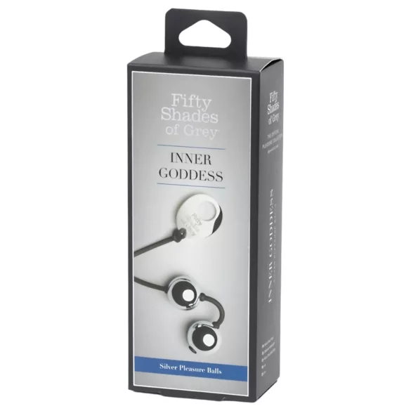Fifty Shades of Grey - Bola vaginal - peso médio - metal cinza