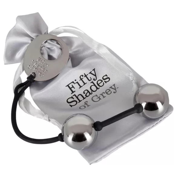 Fifty Shades of Grey - Bola vaginal - peso médio - metal cinza
