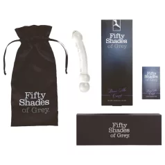 Fifty Shades of Grey - dildo de vidro texturizado