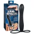 You2Toys - Dildo anal especial com anel peniano - silicone preto