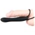 You2Toys - Conjunto Especial Anel Peniano e Dildo Anal - Preto