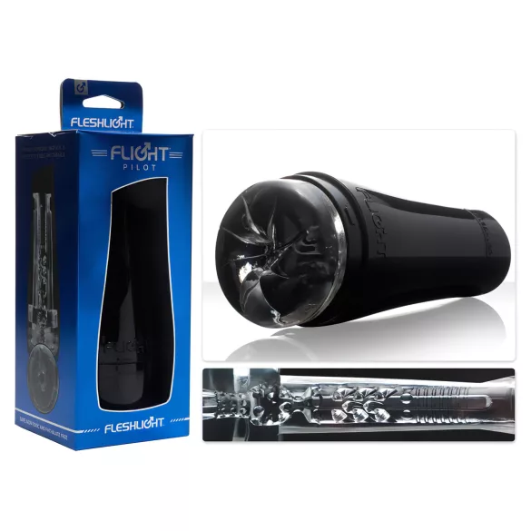 Fleshlight - Masturbador masculino - discreto - preto
