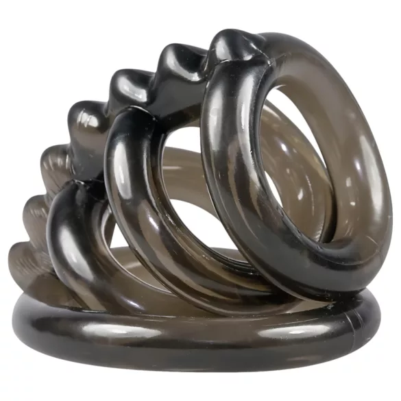 Bad Kitty - anel peniano com espinhos - kit com 4 unidades