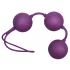 You2Toys - bola vaginal tripla - silicone - roxo