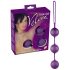 You2Toys - Violeta aveludado, trio de bolas sensual