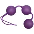 You2Toys - bola vaginal tripla - silicone - roxo