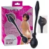 You2Toys - dildo anal inflável - silicone preto