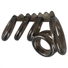 Bad Kitty - anel peniano e escrotal com textura estimulante