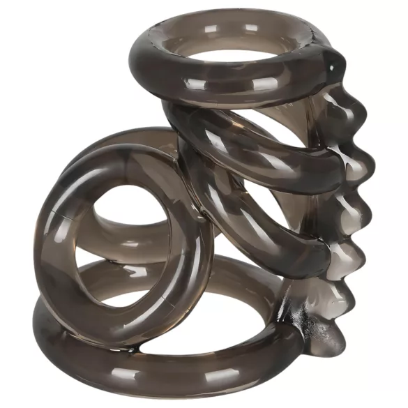 Bad Kitty - anel peniano e escrotal com textura estimulante