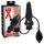 LATEX - Plug Anal Inflável Grande (preto)